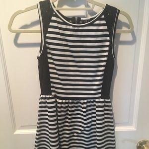 Casual black dress